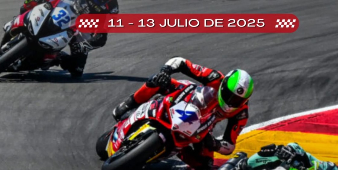 Las condiciones meteorológicas y la alerta roja de la Aemet obligan a cancelar la Copa de España de Velocidad en MotorLand Aragón