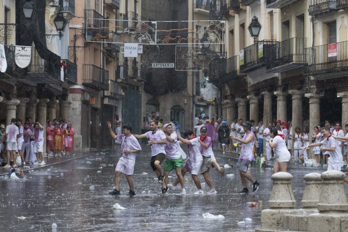 La Vaquilla se vive con la misma intensidad llueva, truene o haga sol
