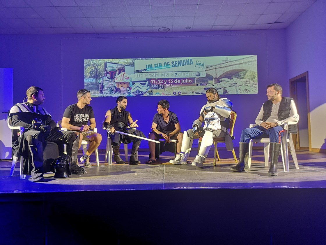 El tirón de 'Star Wars' vence al mal tiempo en el ‘fin de semana de cine’ de Castelnou
