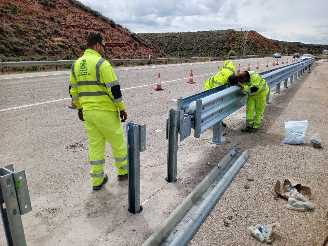 El Gobierno autoriza licitar por 23,4 millones de euros un contrato para conservar 168 kilómetros de carreteras en la provincia de Teruel