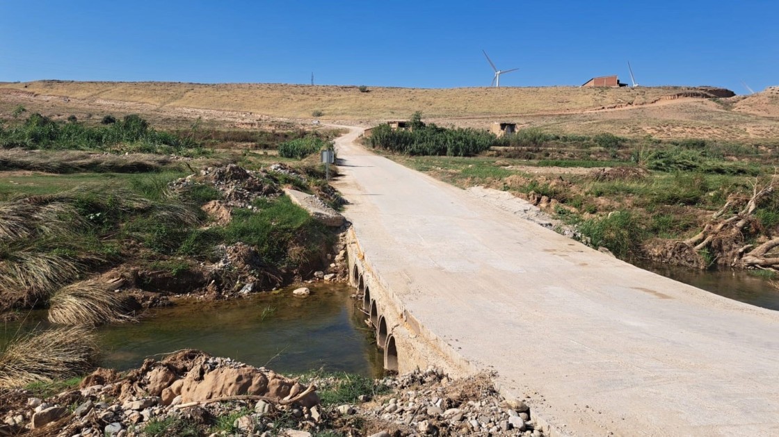 Utrillas exige una solución urgente al corte de la A-222, a la altura del puente del Seminario de Belchite