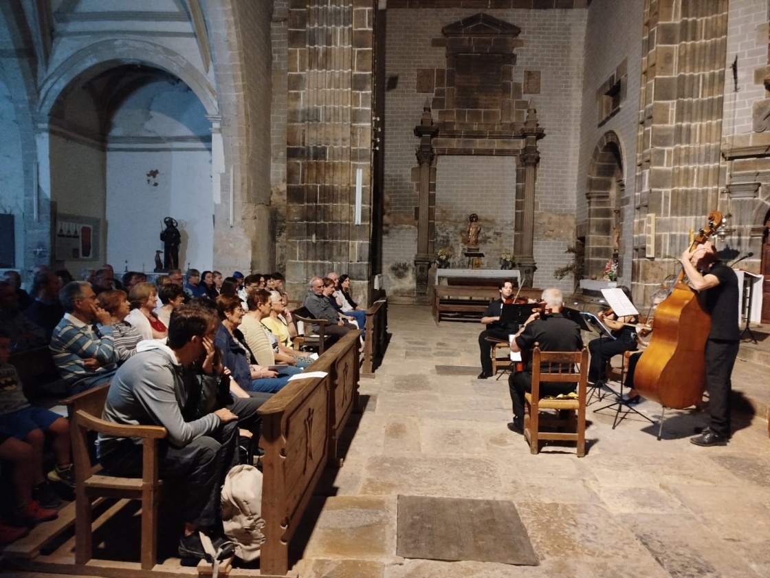 Éxito en los conciertos del quinteto Canet Clàssic en diez pueblos comarcales