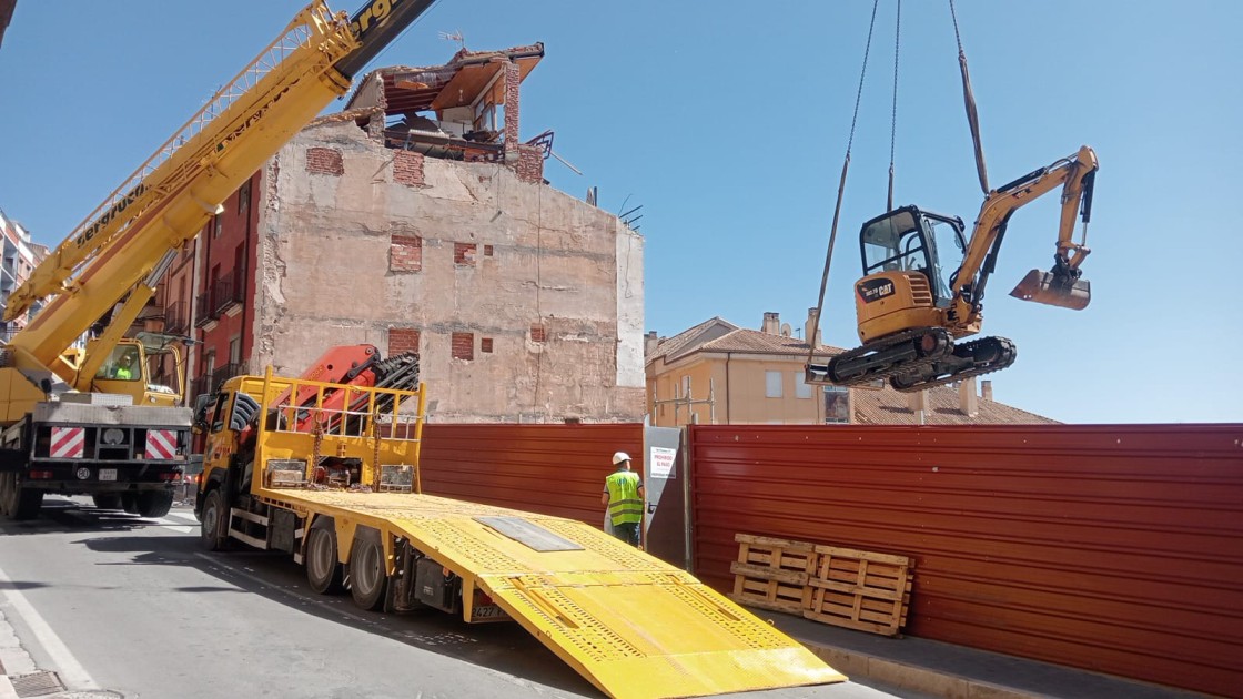 Cortan la calle San Francisco para los trabajos preparatorios para las pruebas de las aseguradoras