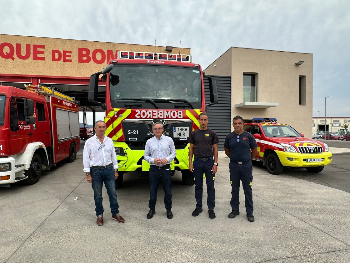 La DPT invierte casi 500.000 euros en un nuevo camión de bomberos que se ubicará en Calamocha