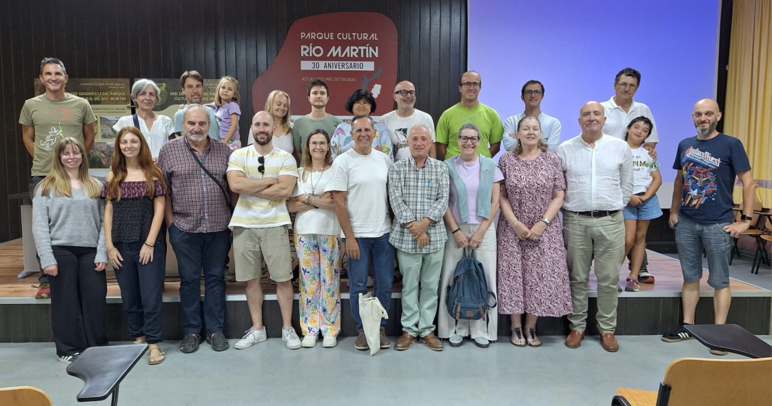 Un curso sobre patrimonio del Parque del Río Martín reúne a curiosos en memoria de la tierra