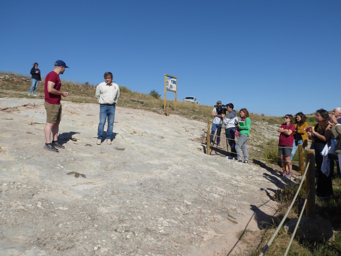 Cientos de huellas de dinosaurios se incorporan como recurso turístico en otros cuatro yacimientos visitables