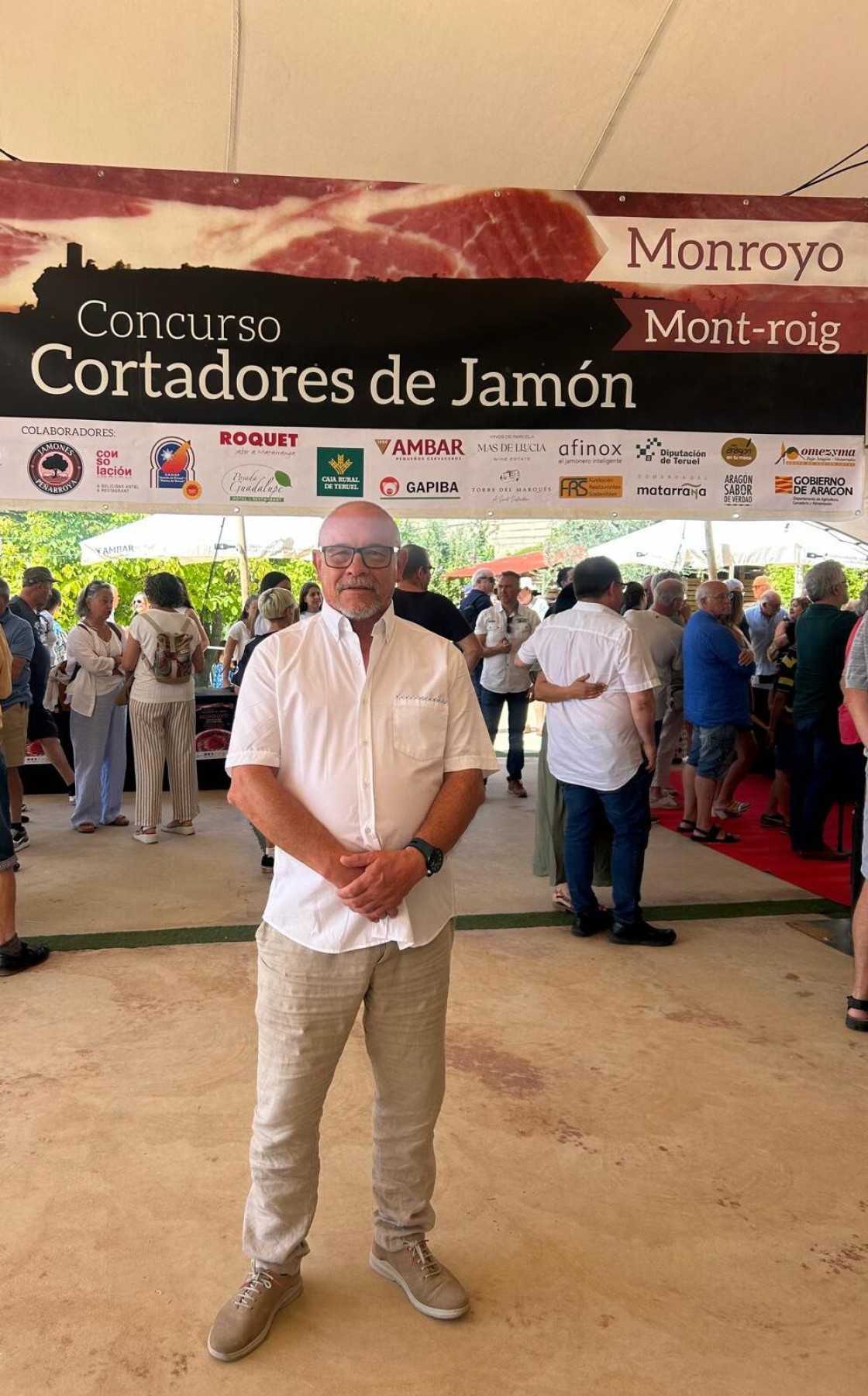 César Lombarte, organizador del certamen de cortadores de jamón de Monroyo: “Traer una fase clasificatoria nacional de cortadores de jamón a Monroyo es un orgullo”