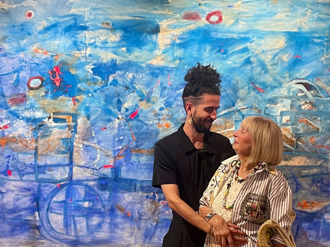 Quinita Fogué y Gene Martín unen las sensibilidades de dos generaciones de artistas