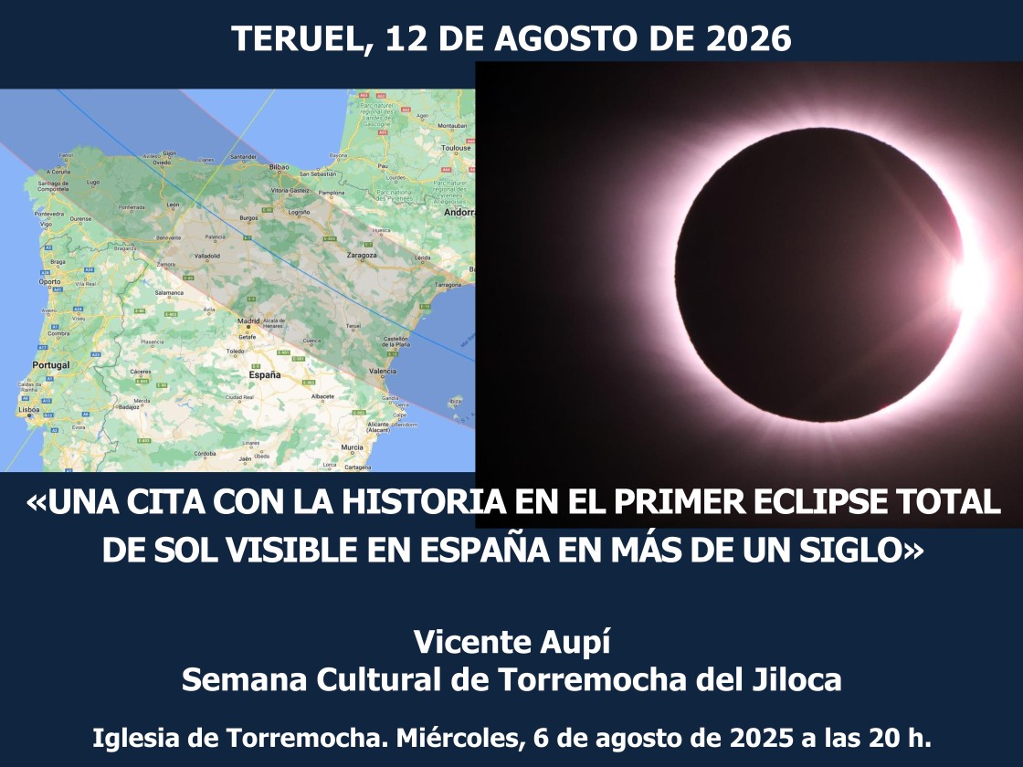 Torremocha presenta una charla sobre el eclipse solar de 2026