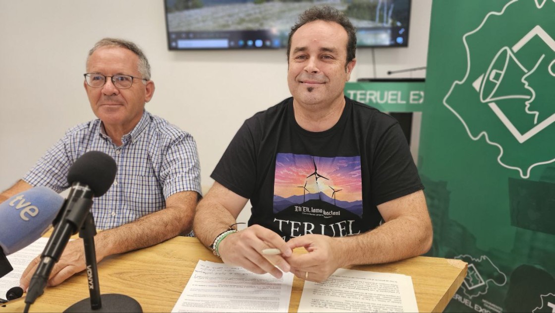 El movimiento ciudadano Teruel Existe afirma que , un año después de la autorización administrativa del Clúster Maestrazgo, sigue parado 