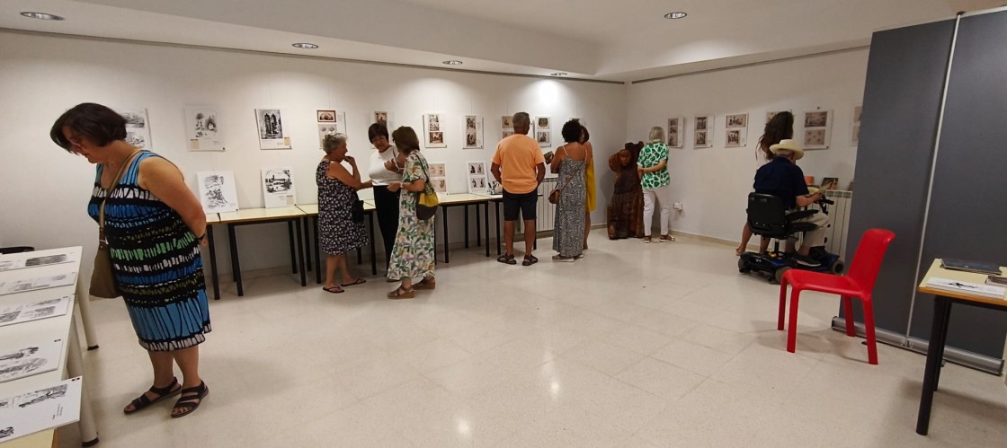 Blesa rinde homenaje a su ilustrador, pintor e intelectual Salvador Gisbert