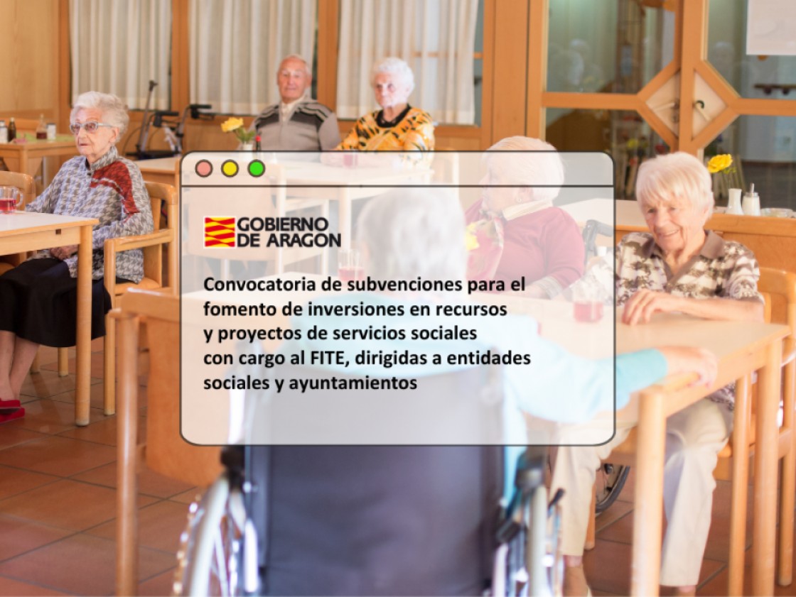 El Gobierno de Aragón destina 2 millones de euros del Fite a inversiones en servicios sociales en la provincia de Teruel