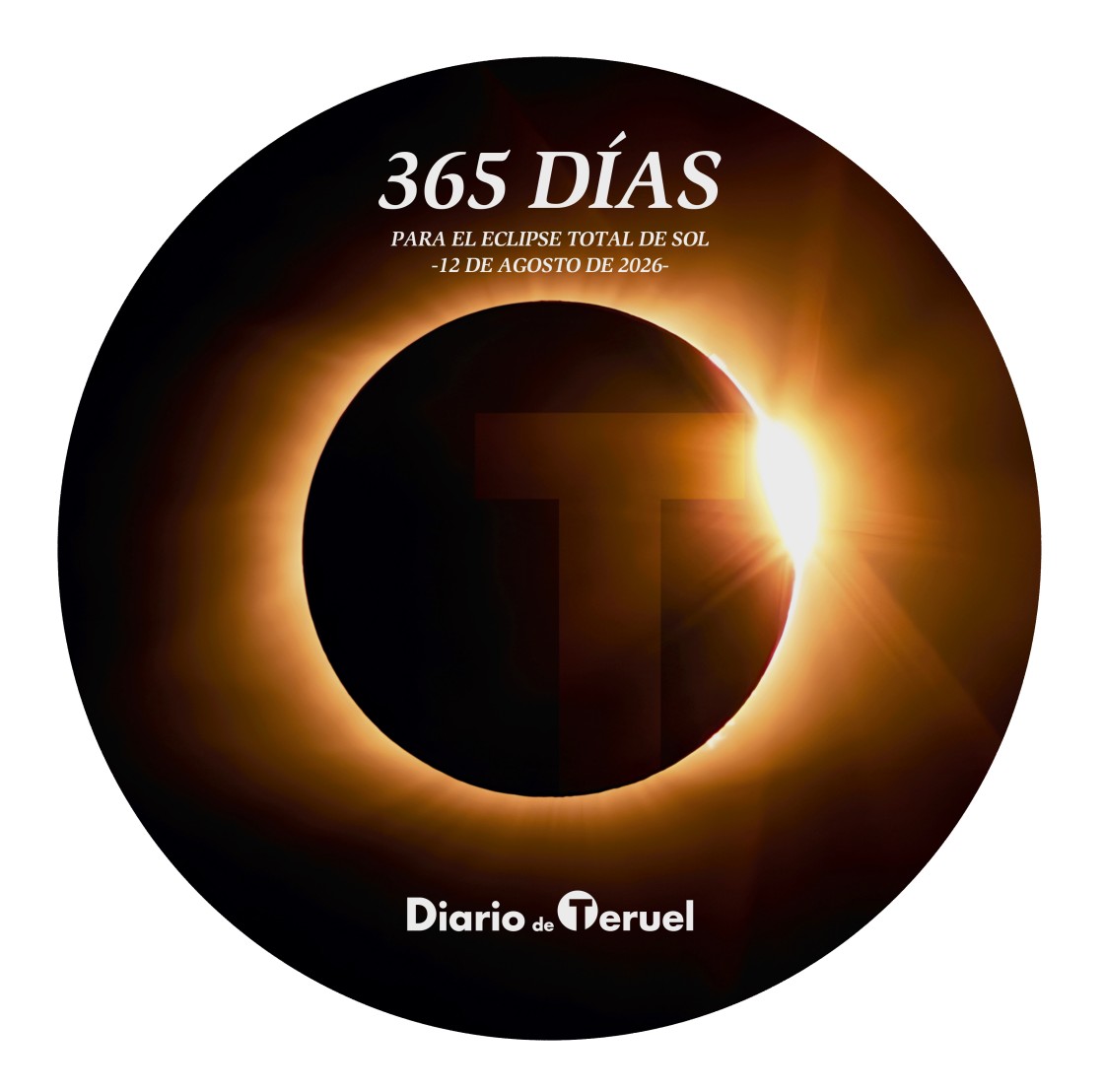 356 DÍAS para el eclipse total de Sol - 12 de agosto de 2026 -