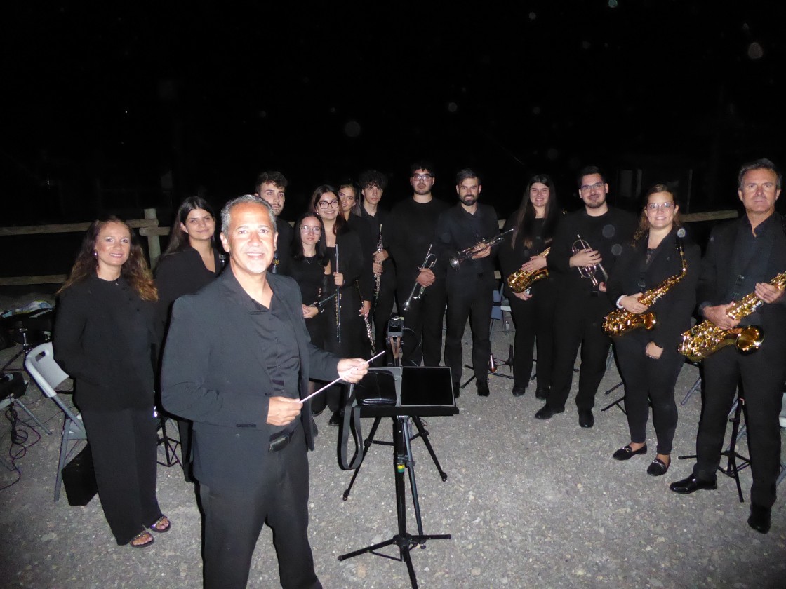Toni Villanueva, director de la Banda Sinfónica Ciudad de Jaén:  “Tocar bajo las estrellas ayuda  a que la música y cómo la transmitimos sea muy diferente”