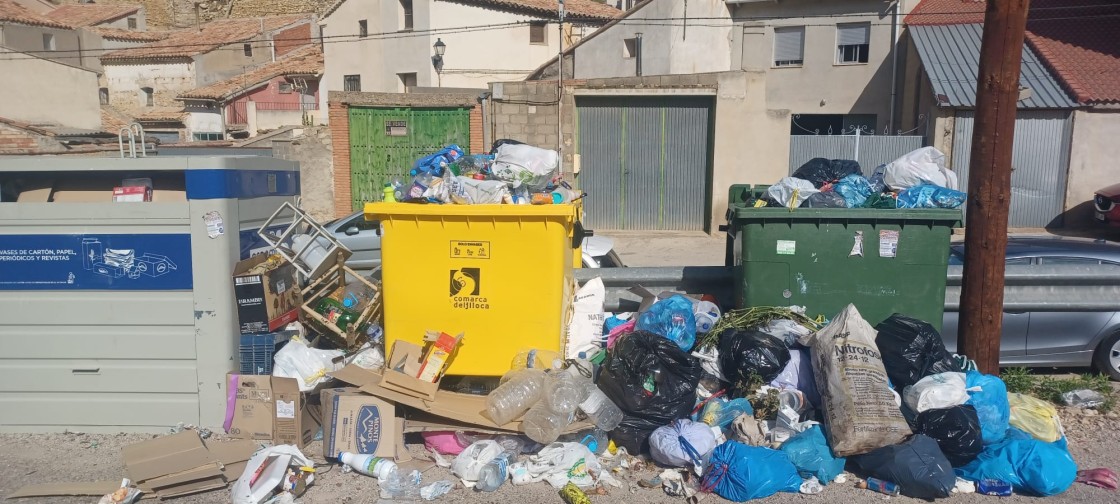 Los municipios de la comarca del Jiloca denuncian incumplimientos en la recogida de basuras