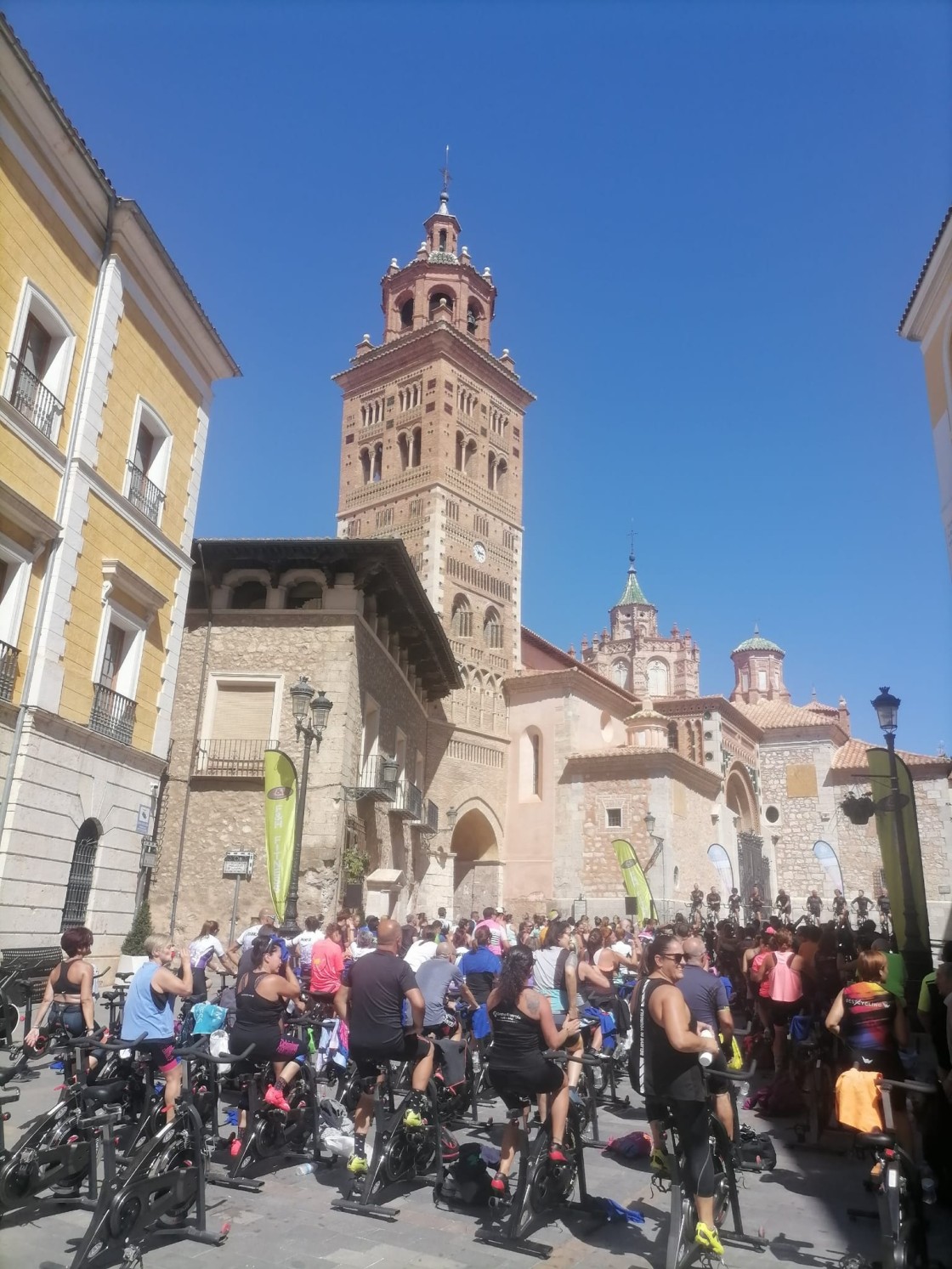 Pedaladas solidarias a beneficio  de Martina es mi Ángel