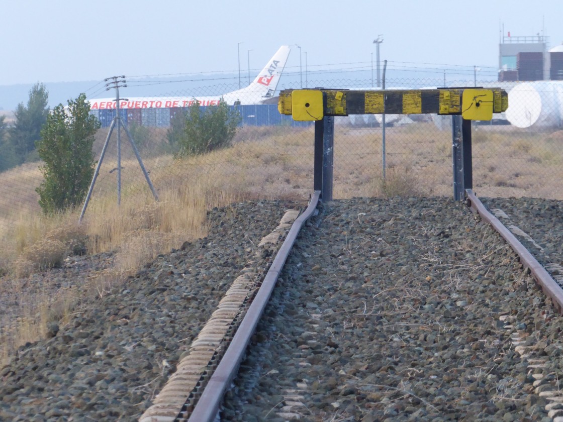 Los ramales ferroviarios de Platea y el Aeropuerto de Teruel, una asignatura pendiente desde hace tres lustros