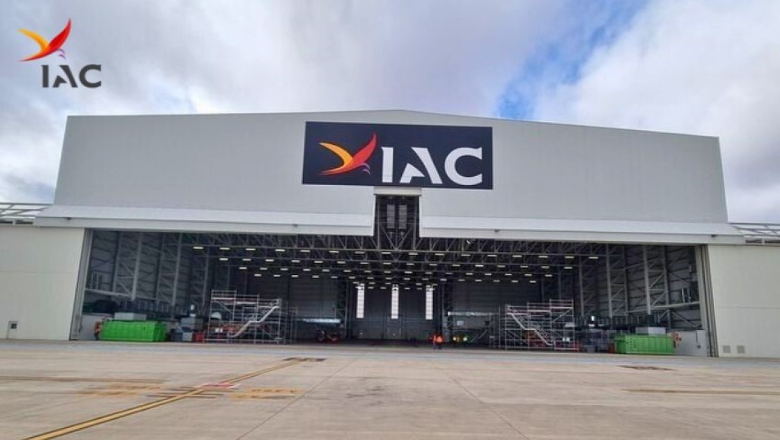 IAC confía en que el nuevo hangar este disponible en el tercer trimestre de 2026