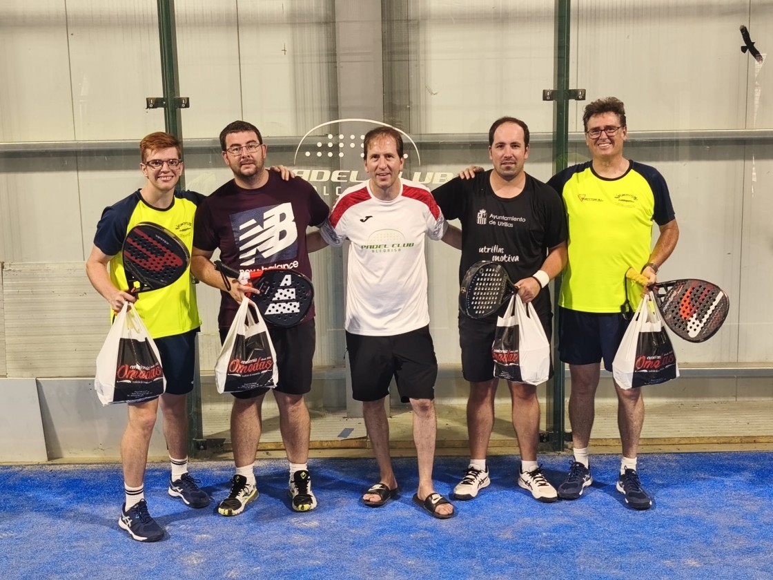 Carlos Martínez y Álvaro García, nuevos campeones de la Liga de Pádel de Alcorisa en Segunda División