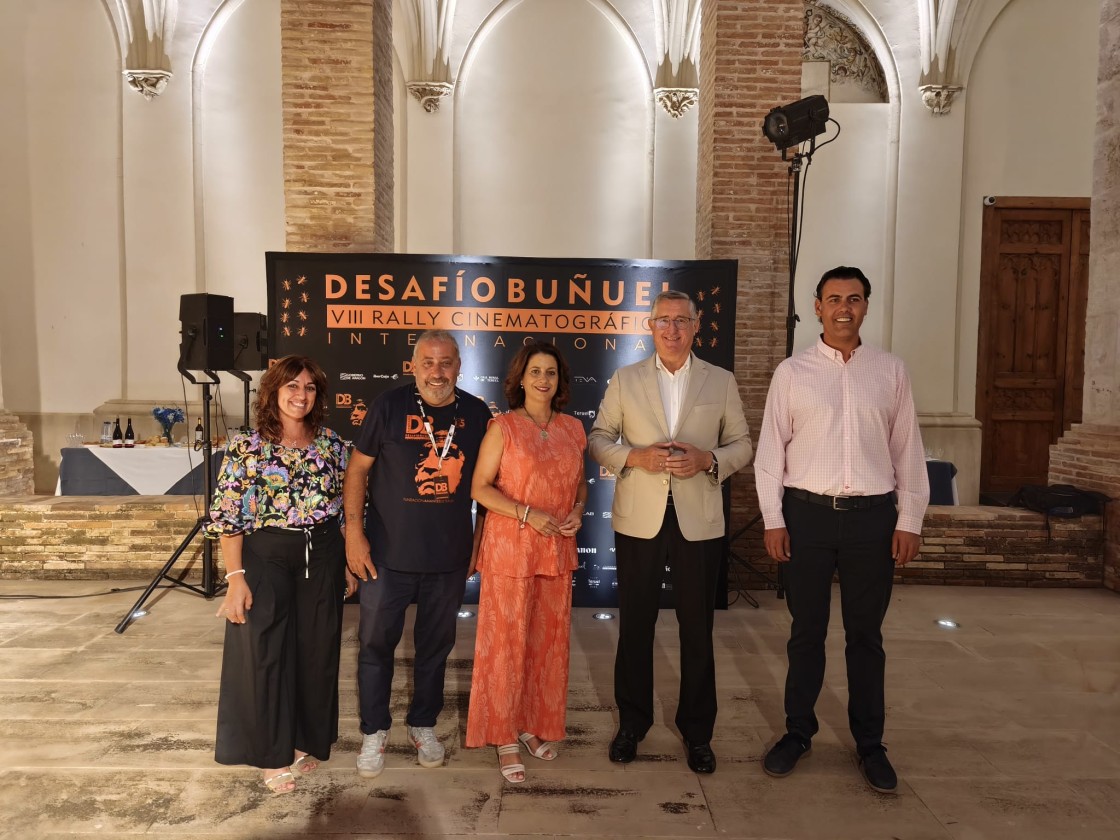 Teruel se convierte en protagonista de varios rodajes a contrarreloj en el rally inspirado en la vida de Luis Buñuel