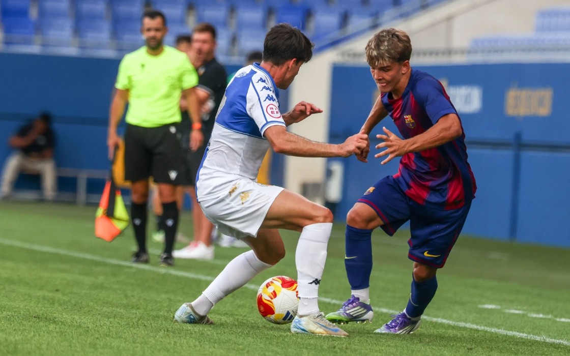 El Barça B de Juan Hernández concluye los amistosos con victoria