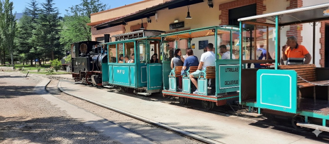 Utrillas cierra la campaña de verano con casi 2.000 usuarios del tren minero