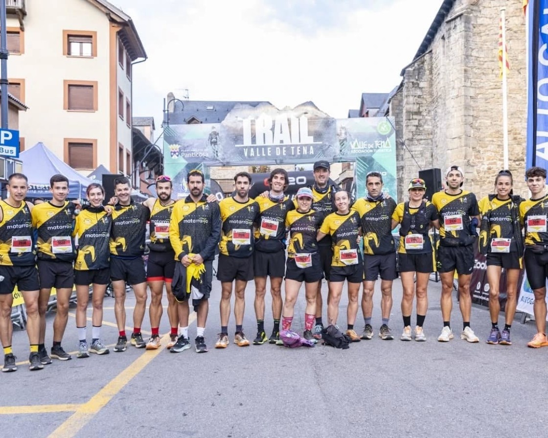 El Matarraña Team brilla de nuevo en el campeonato aragonés de trail