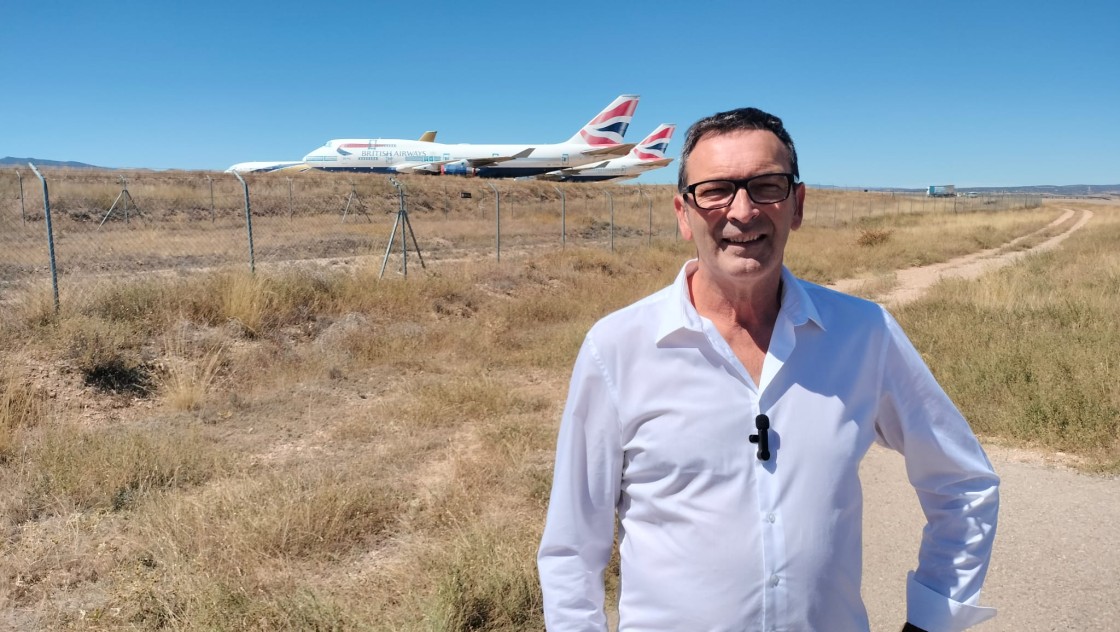 El PSOE reivindica la inversión de Defensa en el Aeropuerto de Teruel frente a la