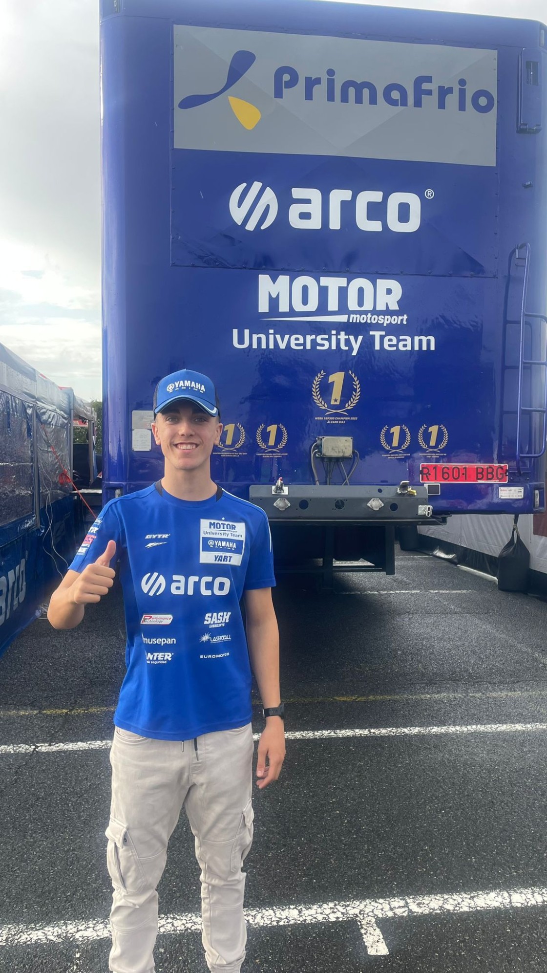 Gonzalo Sánchez vuelve a la acción en Superbikes en Magny Cours