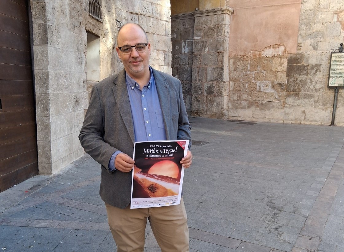 Ricardo Mosteo, presidente del Consejo Regulador de la DOP Jamón de Teruel/Paleta de Teruel: “Estamos incrementando  la entrada de producto en  los secaderos del Consejo”