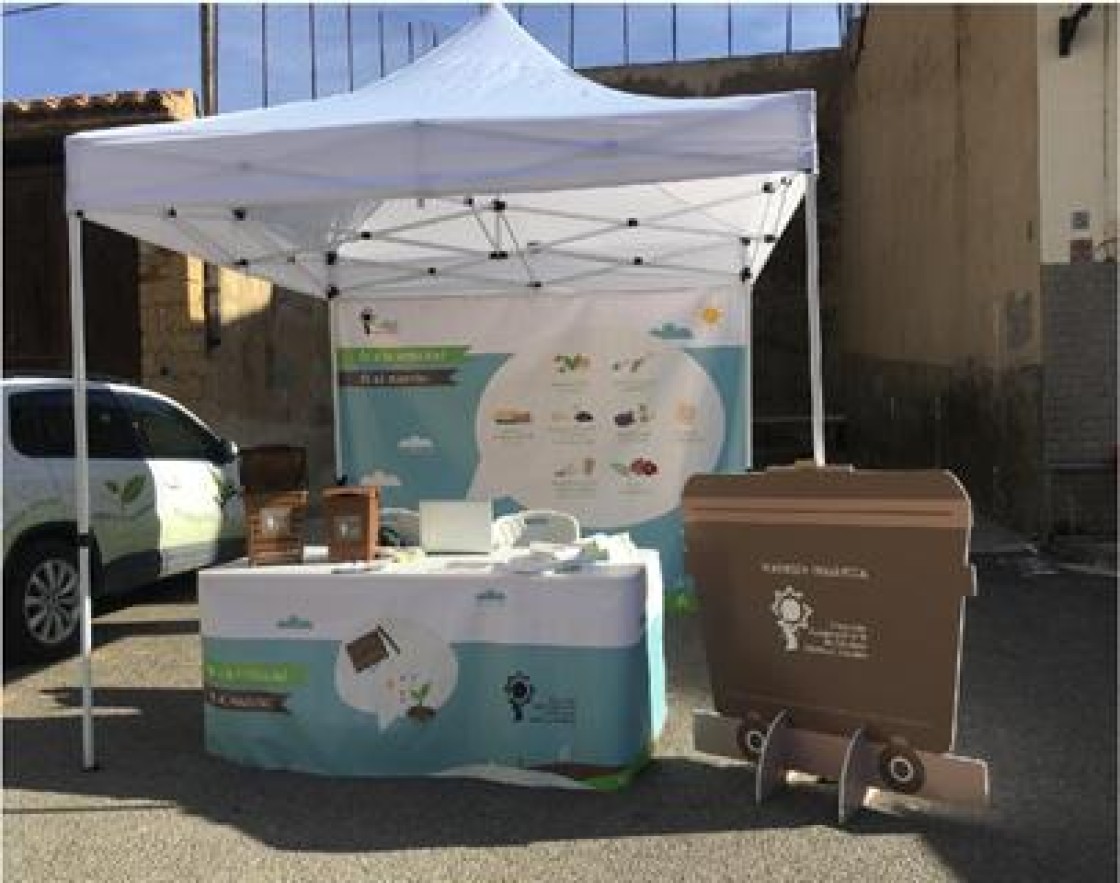 Lanzan una campaña para la recogida selectiva de materia orgánica en 180 pueblos de Teruel