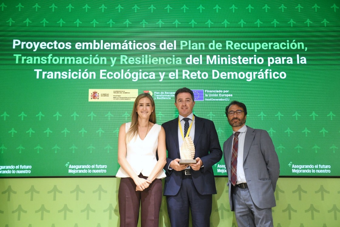 El Miteco reconoce los proyectos ejemplares de Calanda y AIR impulsados por el PRTR
