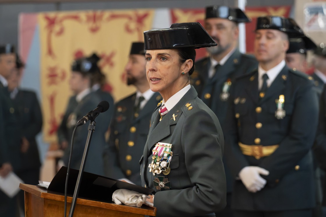 Silvia Gil Cerdá, exjefa de la Comandancia de la Guardia Civil en Teruel: 