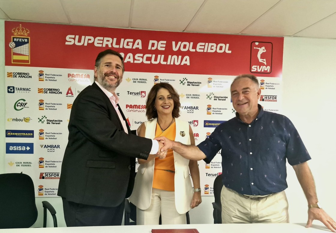 El Ayuntamiento sigue apoyando al Pamesa Teruel Voleibol