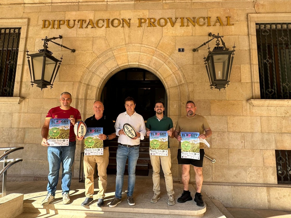 La VIII edición del Torneo del Jamón de rugby acude a Perales del Alfambra
