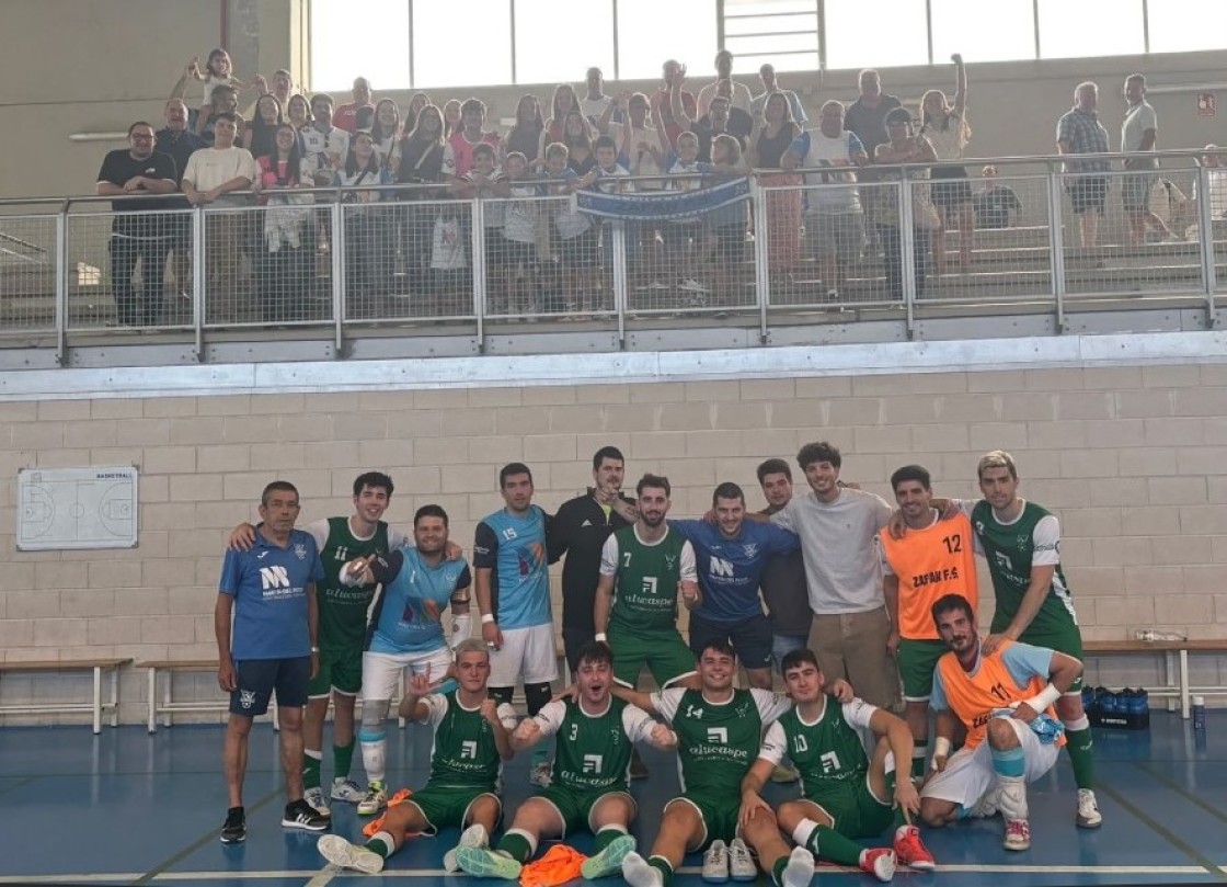 Zafán arranca curso como acabó el anterior, ganando, y Alcañiz le imita en la Tercera de fútbol sala