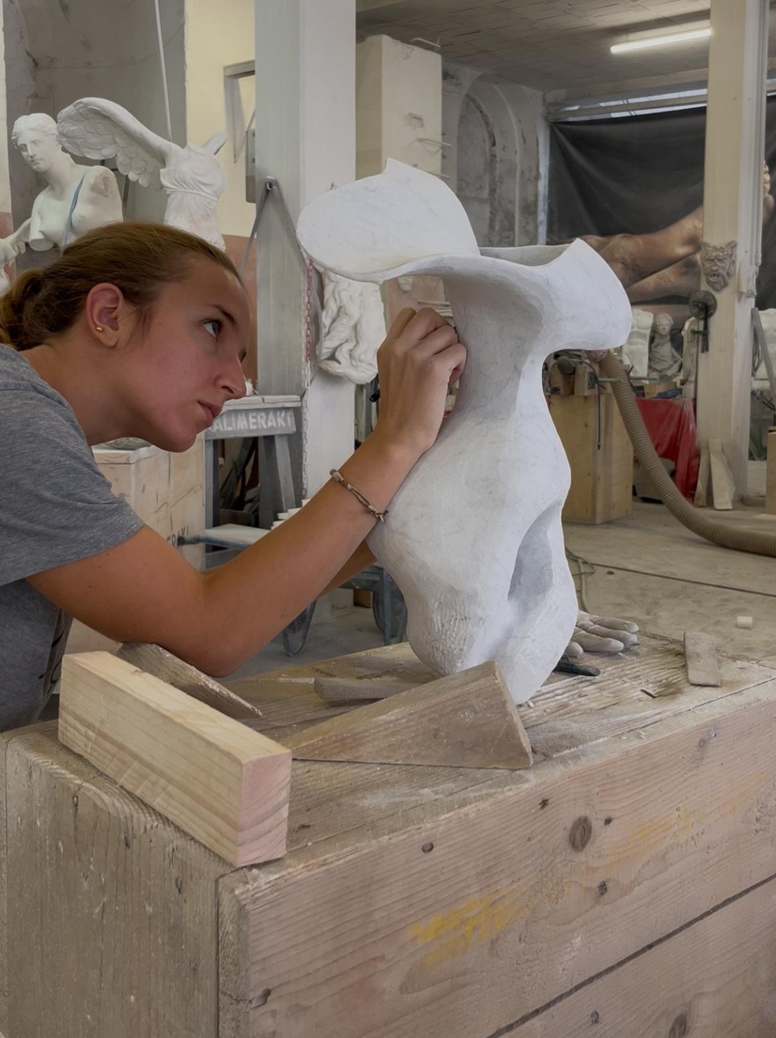 Estela Ferrer deja la impronta turolense en el Premio Carrara Ciudad Creativa de la Unesco