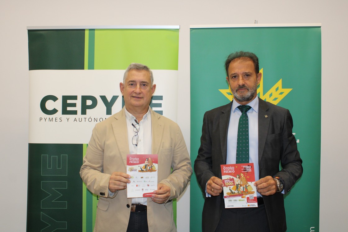 Cepyme y Caja Rural de Teruel premian las compras de otoño