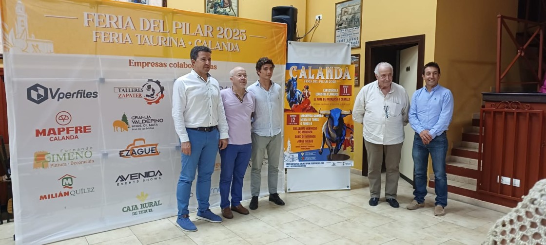 La Feria Taurina de Calanda reunirá corridas y un espectáculo ecuestre