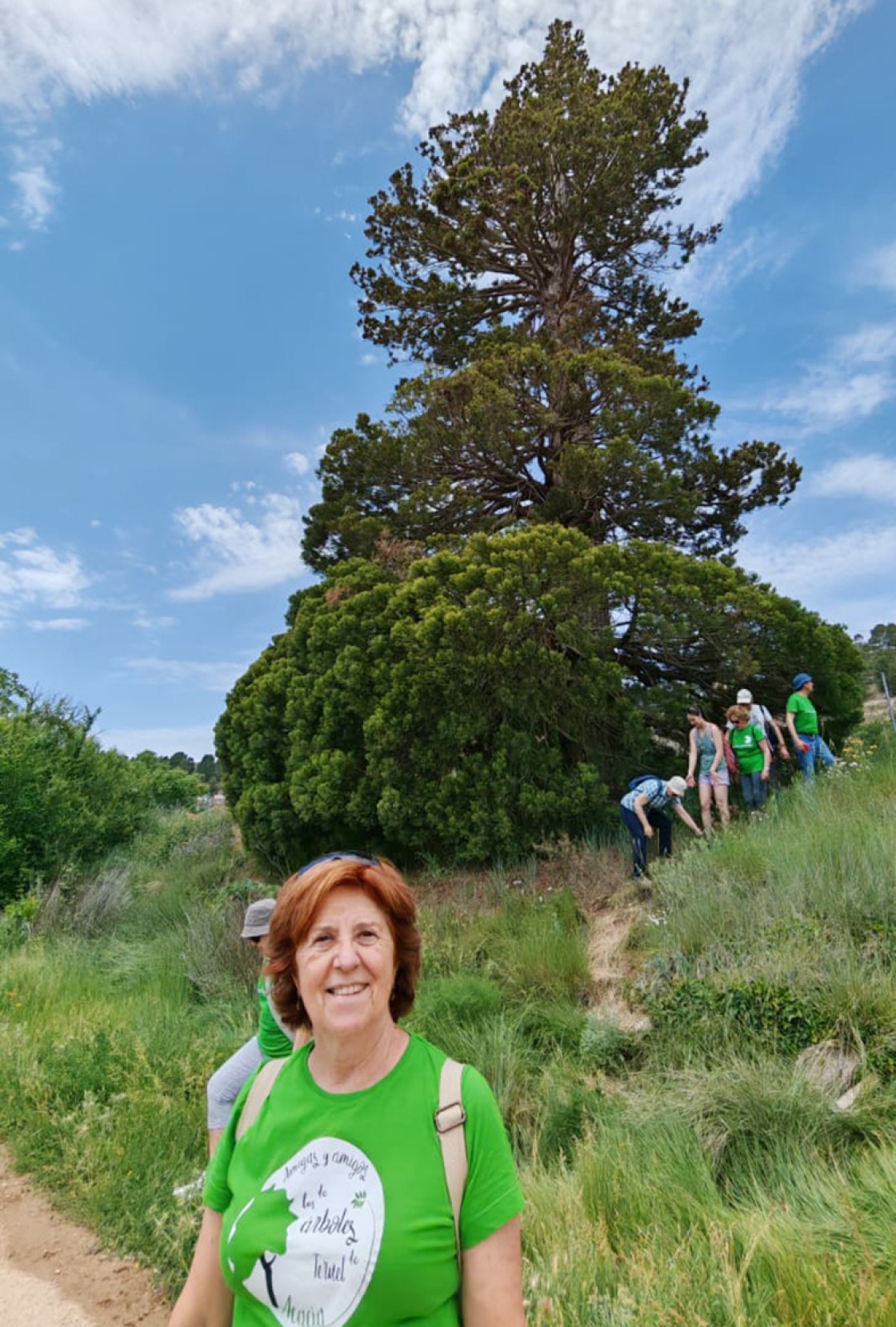 Carmen Sanz, presidenta de la Asociación de Amigas y Amigos de los Árboles Acacia“Con el cambio climático hay que mantener en la ciudad árboles rústicos como el pino carrasco”