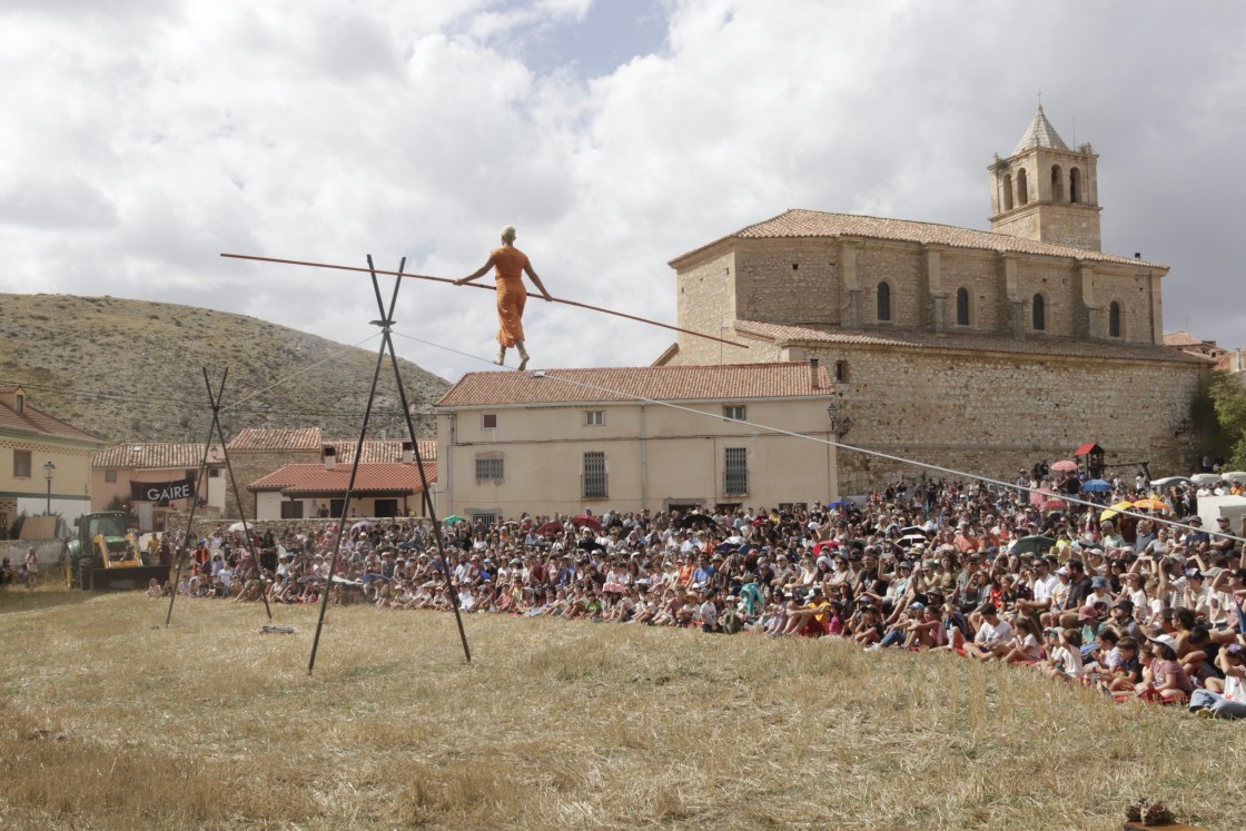 El festival Gaire se recompone el domingo tras la tormenta que golpeó Pancrudo el día anterior