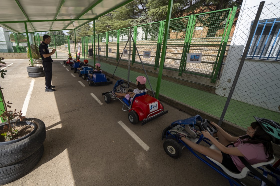 La Jornada de Puertas Abiertas del Parque Infantil de Tráfico fue una toma de contacto para ver la importancia de la Seguridad Vial