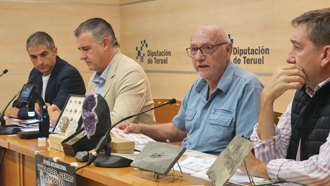 Utrillas celebra la III Feria Internacional de Minerales, Gemas y Fósiles con expositores de todo el mundo y actividades para todos los públicos