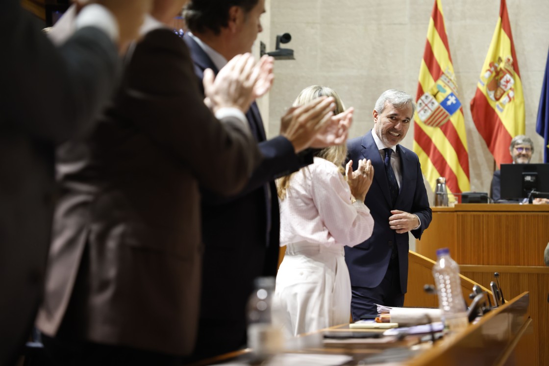 Azcón anuncia rebajas fiscales, prepara los presupuestos y pide una oposición leal a Aragón ante Sánchez