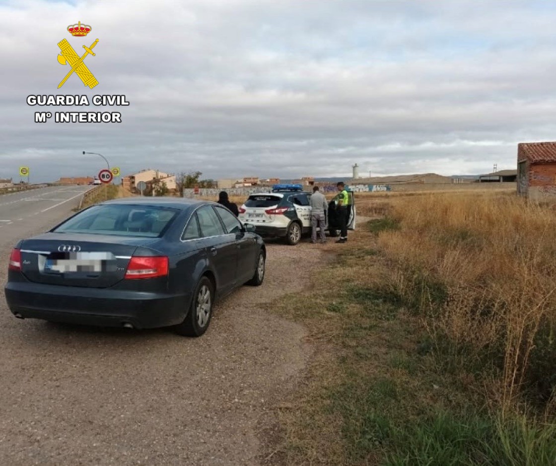 La Guardia Civil intercepta en Monreal dos vehículos cuyos conductores circulaban a más del doble de la velocidad máxima permitida en la vía