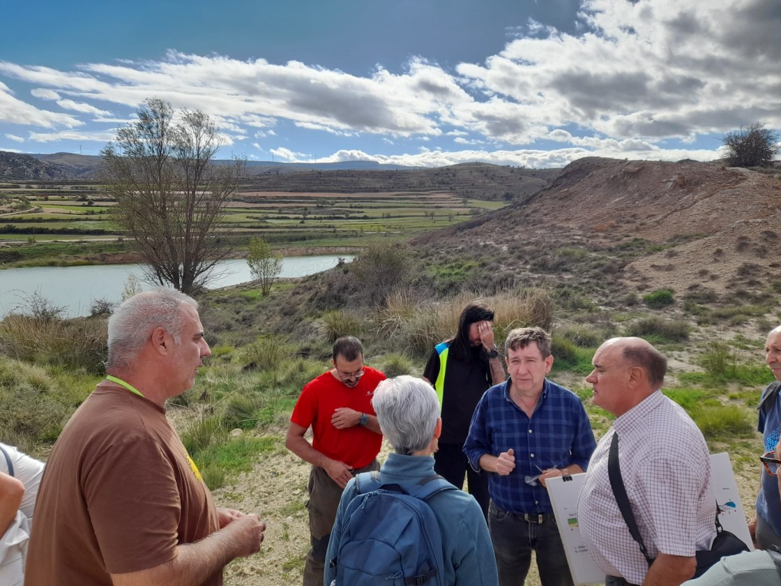 La III Feria de Minerales, Gemas  y Fósiles arranca con una visita geológica guiada a Oliete y Ariño