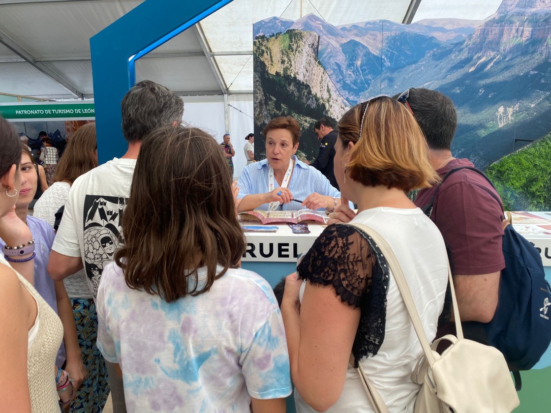 Los navarros se interesan por el astroturismo y el patrimonio minero y paleontológico de la provincia de Teruel
