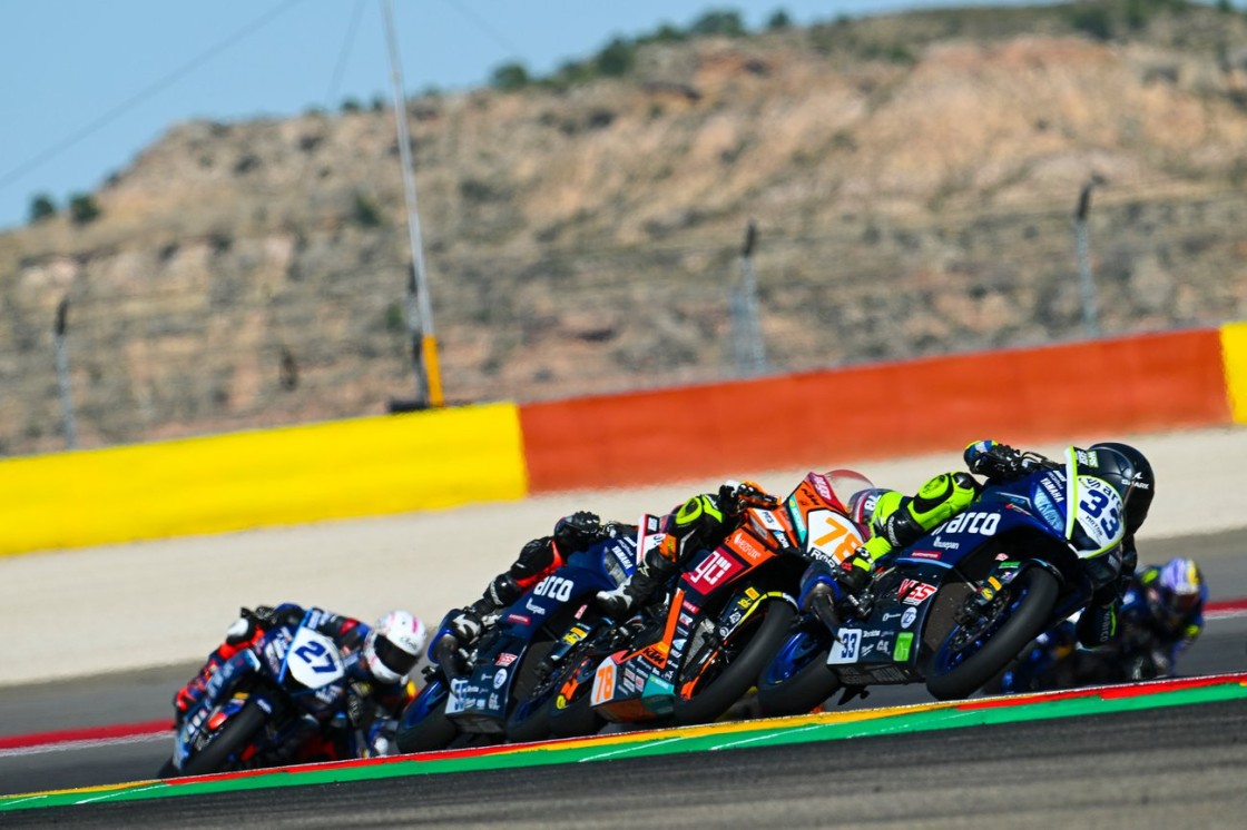 Gonzalo Sánchez busca su ajuste fino en las Superbikes de Motorland