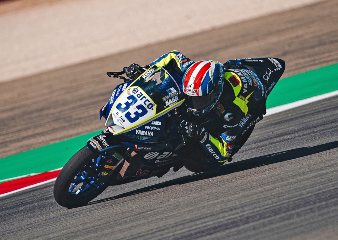 Gonzalo Sánchez no se conforma y quiere más para la carrera de este domingo en Superbikes