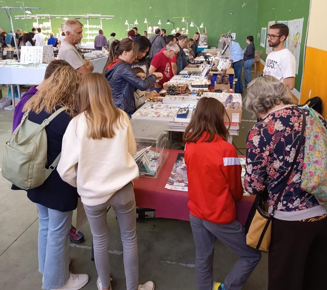 La Feria Internacional de Minerales, Gemas y Fósiles de Utrillas cierra con éxito su tercera edición